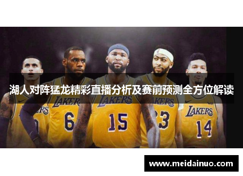 湖人对阵猛龙精彩直播分析及赛前预测全方位解读
